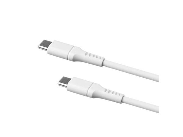FIXED FIXDLS-CC12-WH, 1,2 m, USB C, USB C, USB 2.0, 4,8 Gbit/s, Valkoinen