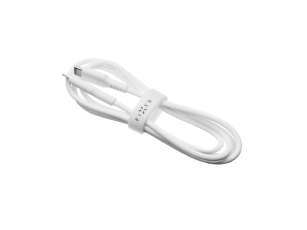 FIXED FIXDLS-CC12-WH, 1,2 m, USB C, USB C, USB 2.0, 4,8 Gbit/s, Valkoinen