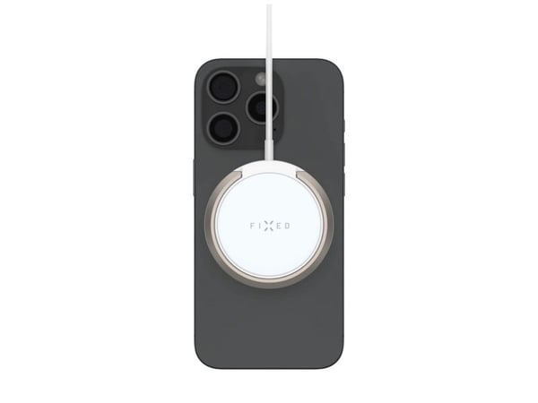 FIXED MagPad - Trådløst ladestativ - 15 watt - 2 A - hvit