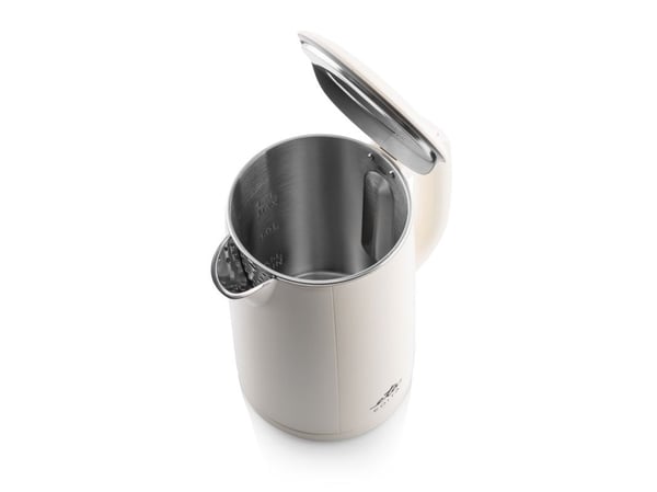 Eta Edita 8595 90010, 1,5 L, 2200 W, Beige, Rustfritt stål, Vannmåler, Overopphetingsbeskyttelse