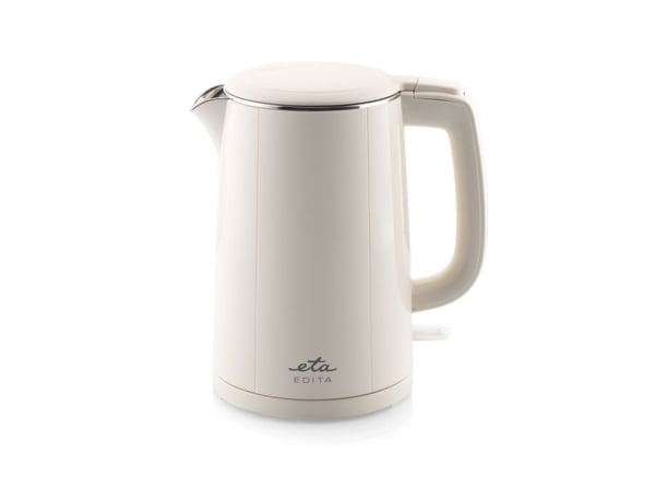 Eta Edita 8595 90010, 1,5 L, 2200 W, Beige, Rustfritt stål, Vannmåler, Overopphetingsbeskyttelse