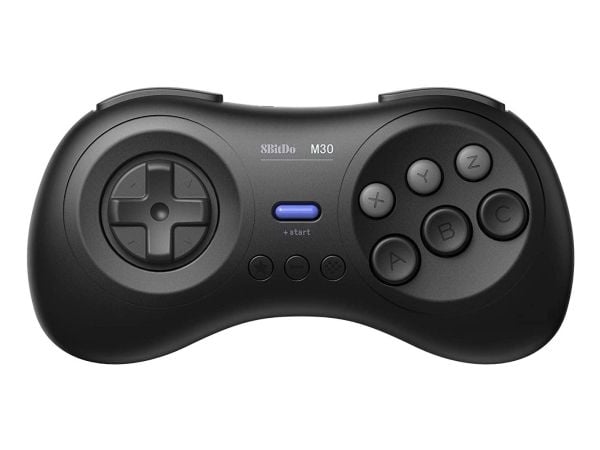 8Bitdo M30, Gamepad, Android, Nintendo Switch, Retningsknapper, Menyknapp, Valg-knapp, Startknapp, Digitalt, Trådløs, Bluetooth