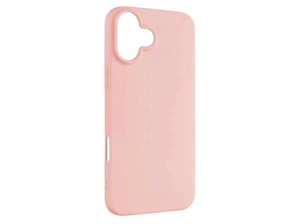 Fixed Story - Baksidedeksel for mobiltelefon - rubberized - bløt gummi - rosa - for Apple iPhone 16 Plus