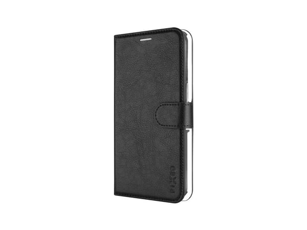 FIXED Opus - Lommebok for mobiltelefon - syntetisk skinn - svart - for Apple iPhone 16 Pro