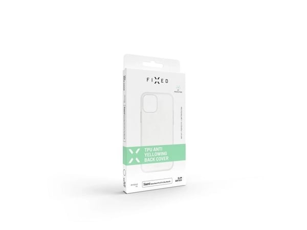 Fixed Story - bakdeksel til mobiltelefon - AntiUV - termoplastisk polyuretan (TPU) - gjennomsiktig - for Apple iPhone 16 Plus