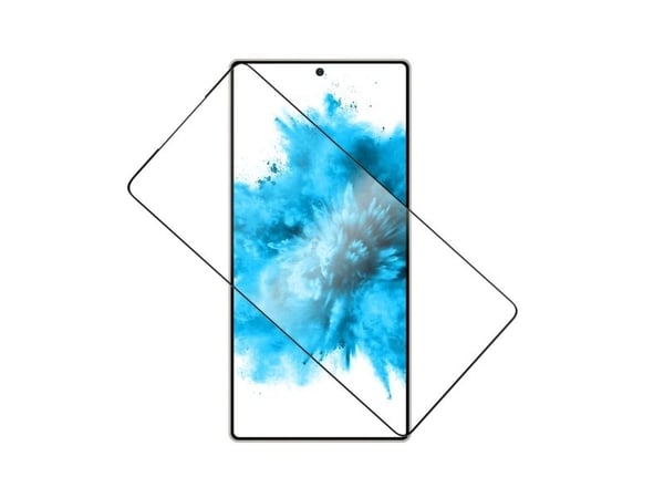 FIXED - Skjermbeskyttelse for mobiltelefon - full deksel - 2.5D - glass - rammefarge svart - for Samsung Galaxy S25 Ultra