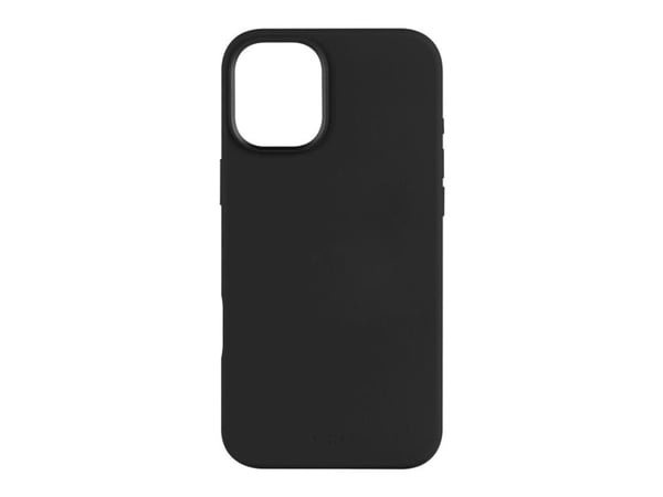 Kotelo Fixed Fixed | MagFlow | Takakuori | Apple | iPhone 16 Plus | Silikoni | Musta | Musta