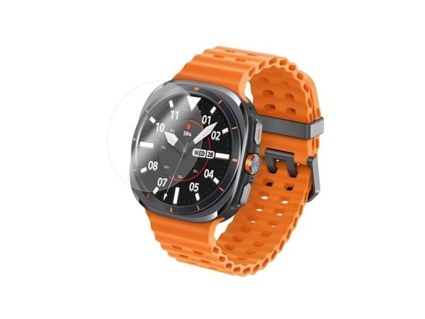 FIXED - Skjermbeskyttelse for smart armbåndsur - 47mm - 2.5D - glass - gjennomsiktig (en pakke 2) - for Samsung Galaxy Watch Ultra (47 mm)