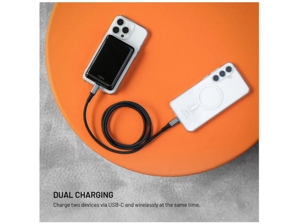 FIXED FIXZENMP-10-BK, 10000 mAh, Lithium Polymer (LiPo), Quick Charge 2.0, Trådløs lading, Svart