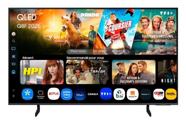 Samsung TQ55Q8FAAU - 55" Diagonalklasse Q8FA Series LED-bakgrunnsbelyst LCD TV - QLED - Smart TV - Tizen OS - 4K UHD (2160p) 3840 x 2160 - HDR - Qu...