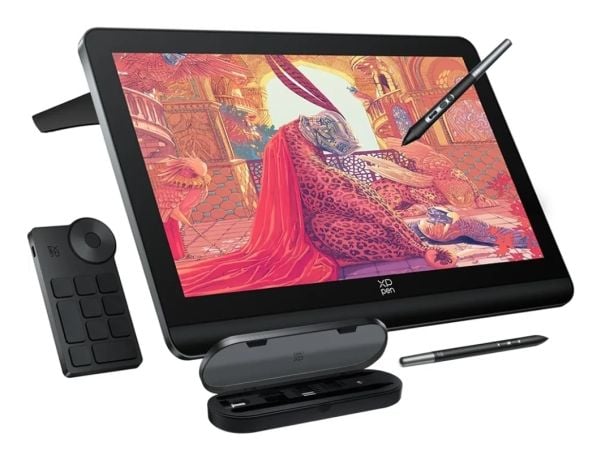 XPPen Artist Pro 19 (Gen 2), Kabel & Trådlös, 5080 lpi, 409 x 230 mm, USB/Bluetooth, 1 cm, Penna, Röra