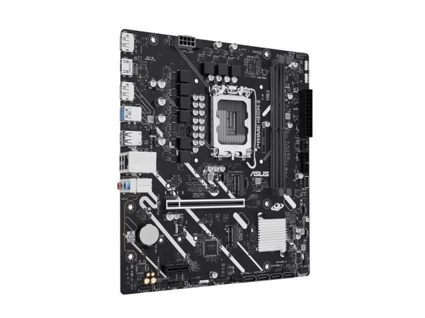 ASUS PRIME H810M-E-CSM - Hovedkort - micro ATX - LGA1851-sokkel - H810 Chipset - USB-C 3.2 Gen 1, USB 3.2 Gen 1 - Gigabit LAN - innbygd grafikk (CP...