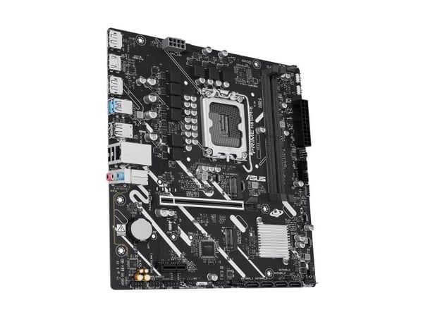 ASUS PRIME H810M-E-CSM - Hovedkort - micro ATX - LGA1851-sokkel - H810 Chipset - USB-C 3.2 Gen 1, USB 3.2 Gen 1 - Gigabit LAN - innbygd grafikk (CP...