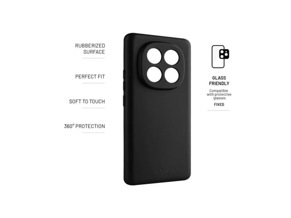 FIXED FIXST-1433-BK, Suojus, Xiaomi, Redmi Note 14 Pro+ 5G, 16,9 cm (6.67"), musta