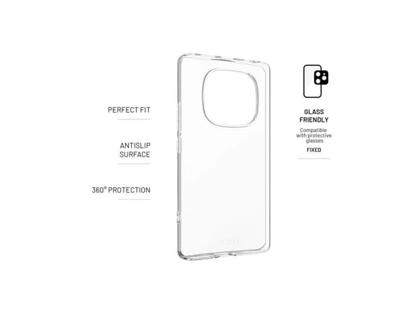 Sak løst Fikset historie | Bakside | Xiaomi | Redmi Note 14 Pro 4G | TPU | Sikker