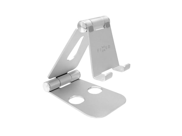 FIXED - Ställ för mobiltelefon, surfplatta - silver