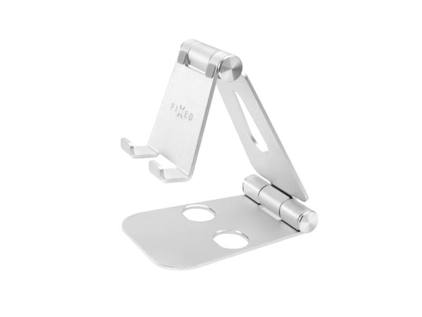 FIXED - Ställ för mobiltelefon, surfplatta - silver