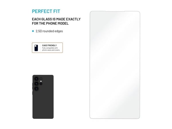 FIXED - Skjermbeskyttelse for mobiltelefon - 2.5D - glass - blank - for Samsung Galaxy S25 Ultra