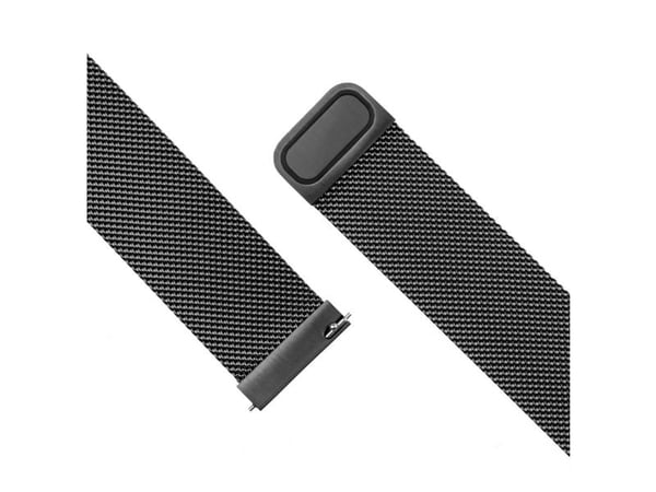 FIXED - Sløyfe for smart armbåndsur - 18 mm, hurtigfrigjøring - svart