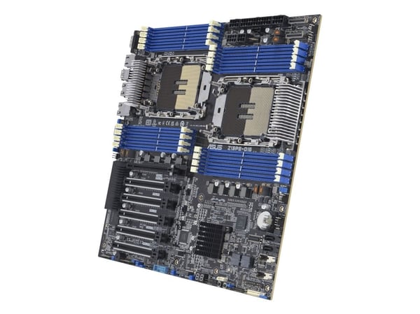 ASUS Z13PE-D16 - Moderkort - utökad ATX - 2 x LGA4677 Socket-E - 2 CPU:n som stöds - Intel C741 Chipuppsättning - USB 3.2 Gen 1 - 2 x 10 Gigabit LA...