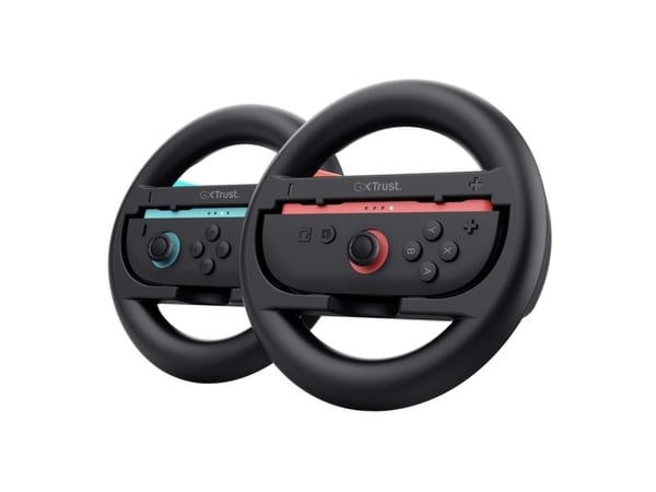 Trust GXT 1257, Nintendo Switch 2, Racingratt, Svart, 2 stykker, 145 mm, 145 mm
