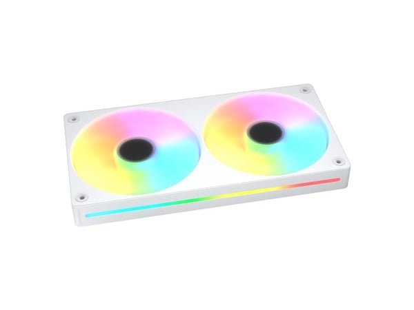 COUGAR CF-UN240RW-RGB, tuuletin, 12 cm, 700 rpm, 1600 rpm, valkoinen