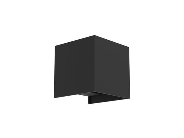 EGLO Rincine, firkant, 1 ampuller, 4000 K, IP44, Svart