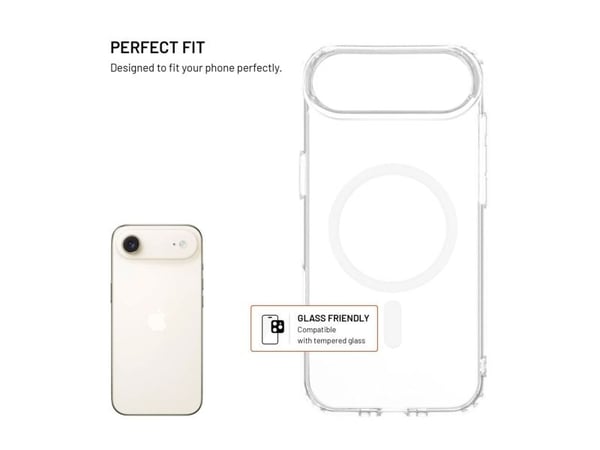 FIXED MagPure, Suojus, Apple, iPhone Air, 16,5 cm (6.5"), Läpinäkyvä