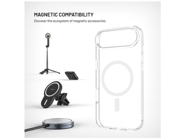 FIXED MagPure, Suojus, Apple, iPhone Air, 16,5 cm (6.5"), Läpinäkyvä