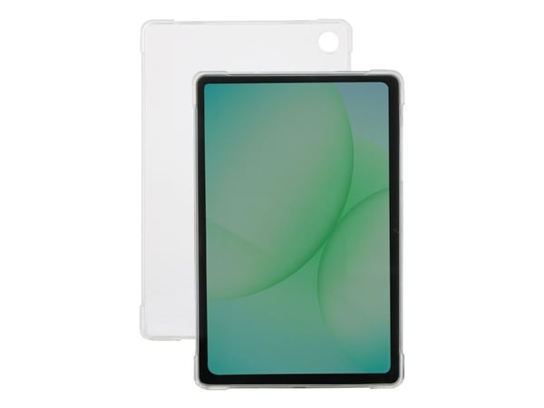 Mobilis R-Series - Baksidedeksel for nettbrett - med forsterkede hjørner - gjennomsiktig - for Samsung Galaxy Tab A11+, Tab A9+