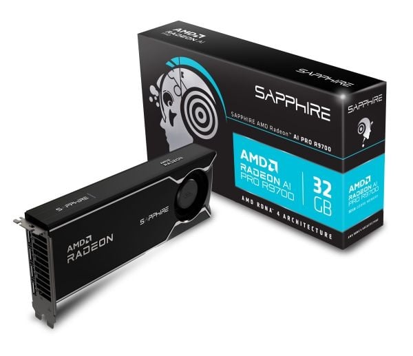 SAPPHIRE AMD RADEON AI PRO R9700 32 GGB GDDR6 LITE