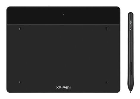 XPPen Deco Fun S, Koblet med ledninger (ikke trådløs), 5080 Ipi, 160,02 x 101,6 mm, USB, 1 cm, Penn