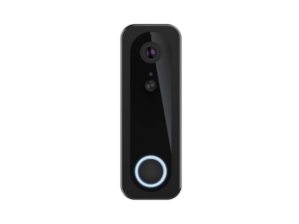 Trust DOORCAM-3000, Sort, 2,4 GHz, Android, iOS, 3 MP, MicroSD (TransFlash), 256 GB