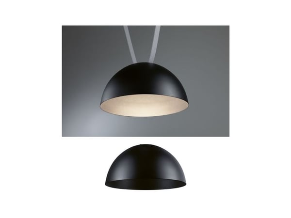 Paulmann Bol, 1 ampuller, LED, 3000 K, 335 lm, IP20, Sort