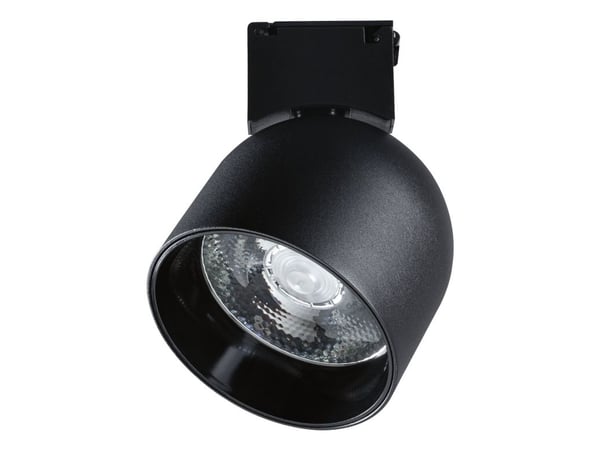 Paulmann Ronde, 1 ampuller, LED, 3000 K, 405 lm, IP20, Sort