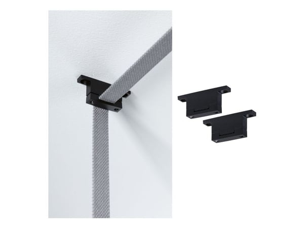 Paulmann 94622, Universal, Svart, Gjuten aluminium, IP20, 72 mm, 12 mm