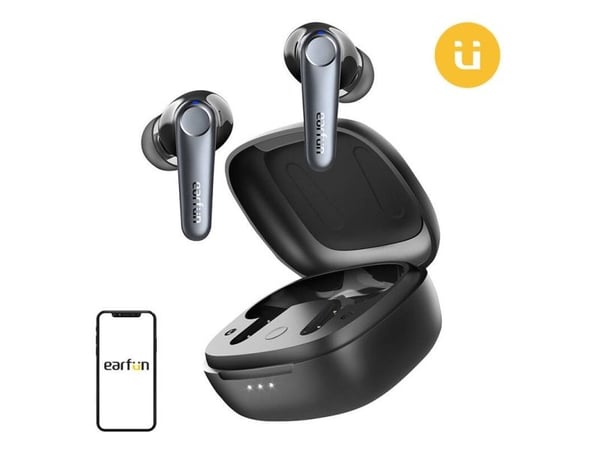 TWS-hodetelefoner EarFun Air Pro 3, ANC (svart)