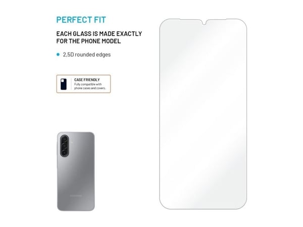 FIXED - Skärmskydd för mobiltelefon - 2.5D - glas - klar