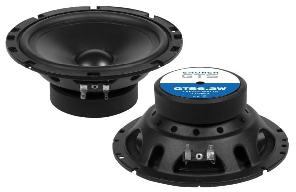 Crunch GTS6.2W, 16,5 cm (6.5"), Subwoofer-driver, 100 W, 59 - 5000 Hz, 3 O