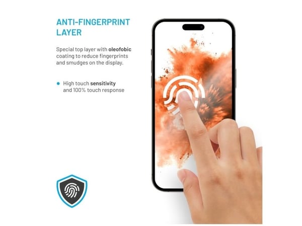 FIXED - Skjermbeskyttelse for mobiltelefon - 2.5D - glass - blank - for Xiaomi Redmi 15, 15 5G