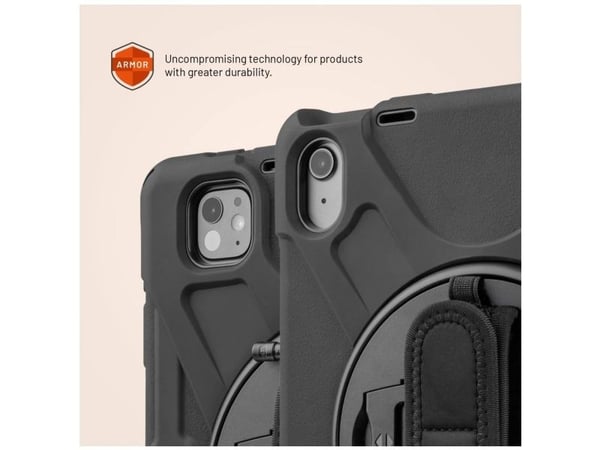 FIXED Rugged Tab Case for Samsung Galaxy Tab Active5, black, Mobile phone/Smartphone, Passive holder, Bicycle, Black