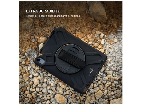 FIXED Rugged Tab Case for Samsung Galaxy Tab Active5, black, Mobile phone/Smartphone, Passive holder, Bicycle, Black