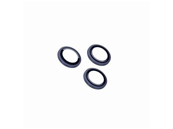 FIXED FIXGC2-1202-DRBL, Apple, iPhone 15 Pro/15 Pro Max, Ripebestandig, Skittbestandig, Gjennomsiktig, Mørkeblå, 3 stykker