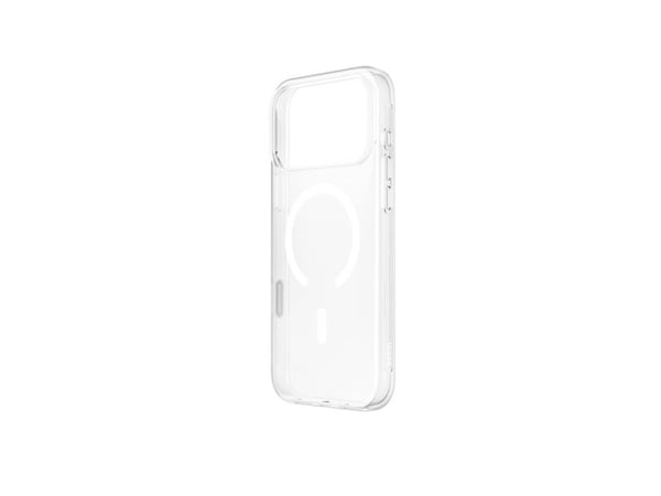 Belkin SheerForce Clear Series - Baksidedeksel for mobiltelefon - MagSafe-samsvar - laget av resirkulerte materialer - blank - for Apple iPhone 17 ...