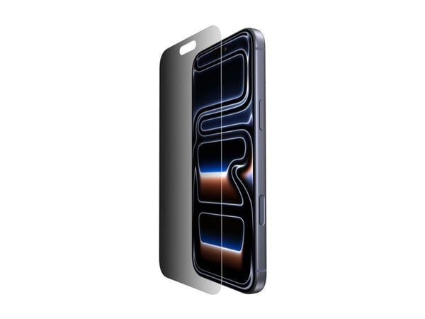 Belkin ScreenForce InvisiGlass, Apple, iPhone 17 Pro Max, Antibakteerinen, Pudotuksenkestävä, musta, Läpinäkyvä, 1 kpl