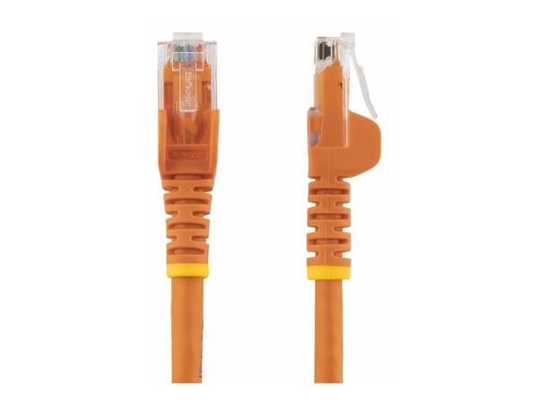 StarTech.com N6PATC15MOR, 15 m, Cat6, U/UTP (UTP), RJ-45, RJ-45, Oranssi