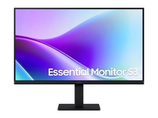 Samsung Essential S3 S24F320GAU - S32GF Series - LED-skjerm - 24" - 1920 x 1080 Full HD (1080p) @ 120 Hz - IPS - 250 cd/m² - 1000:1 - 5 ms - 2xHDMI...