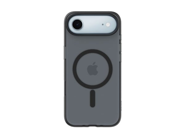 Belkin SheerForce Grip Series - Baksidedeksel for mobiltelefon - MagSafe-samsvar - laget av resirkulerte materialer - svart - for Apple iPhone Air
