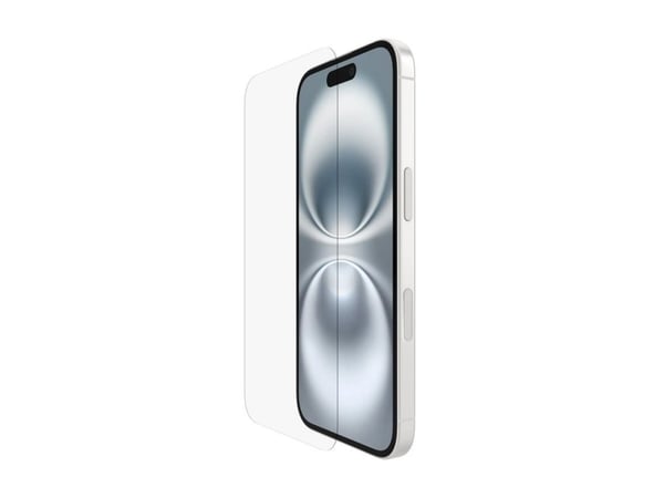 Belkin ScreenForce, Apple, iPhone 16, Slagbestandig, Ridseresistent, Transparent, 1 stk