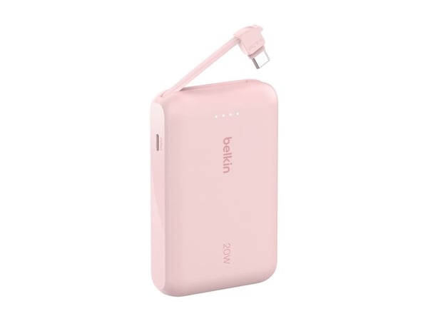 Belkin BPB021HQPK, 10000 mAh, Vaaleanpunainen